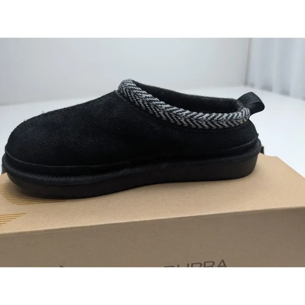 UGG KOOLABURRA K Burree Slip-On Black Slippers Size 13 1159670K K/BLK New NIB
